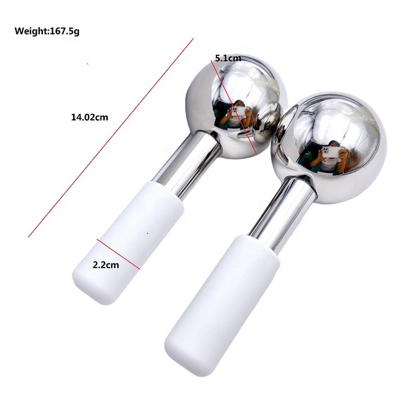 Ice Globes Cryo Stick - New Arrival Stainless Steel Firming Face Massage Wand Roller
