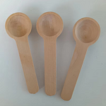 Beech Wood Coffee Scoop - New Arrival Eco-friendly Serving Spoon Bag Clip Camping Tea Spoon