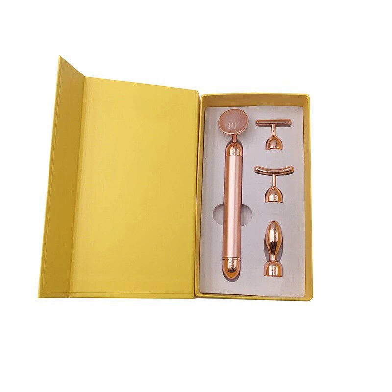 4 in 1 Jade Beauty Bar - Electric Massage Roller Cream Absorbing Facial Skin Care Tool