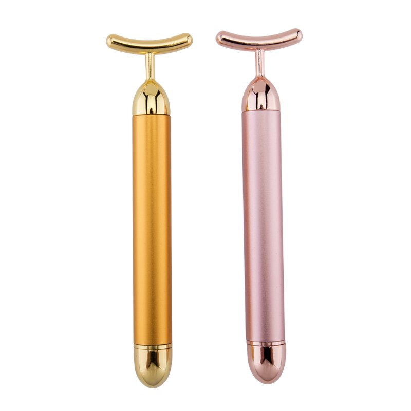Electric Beauty Bar - OEM Vibrating Metal Roller Custom Logo Laser Carving Facial Massager