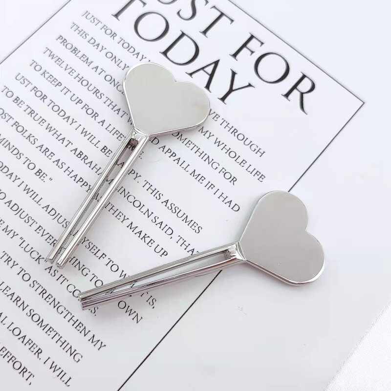 Key Tube Squeezer - Key Shape Silver Metal Toothpaste Roller Tube Press Dispenser