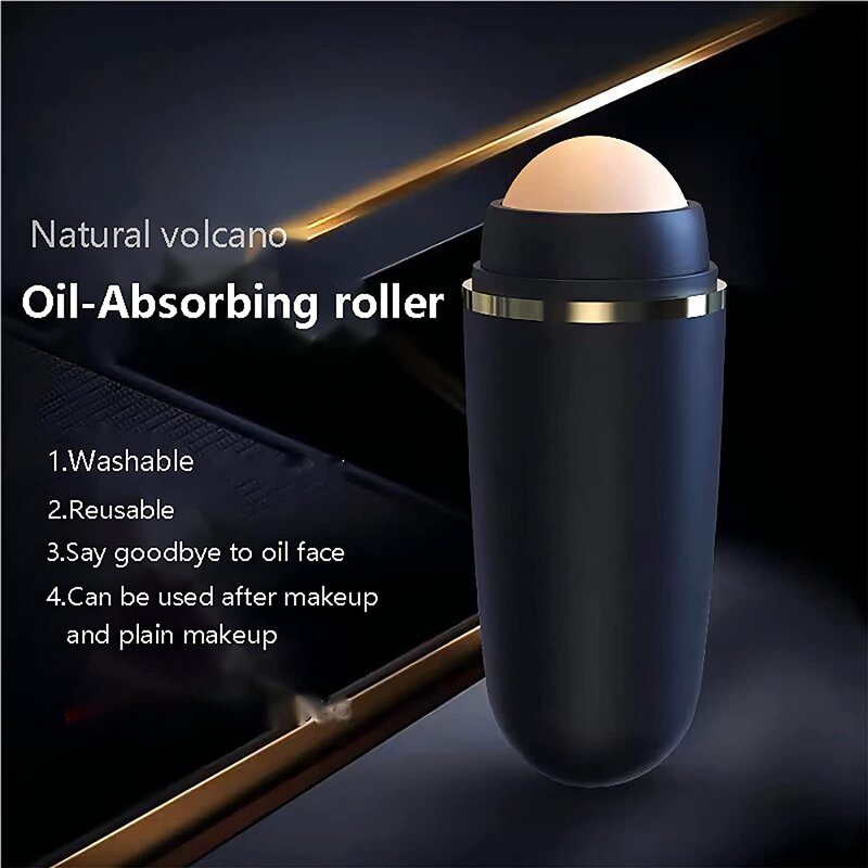 Pink Volcanic Roller - Portable Mini Oil Control Blackhead Remover Beauty Personal Care