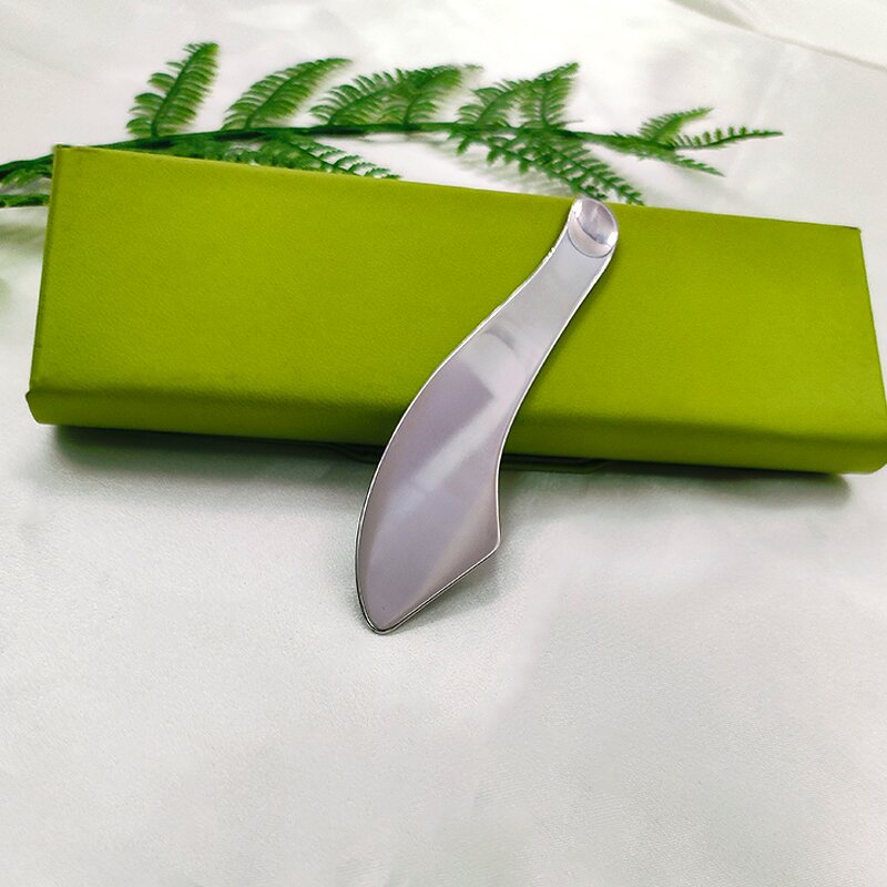 Foundation Palette Mixer - Custom Logo Stainless Steel Cosmetic Shovel Makeup Spatula