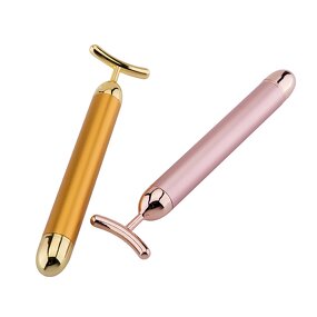 Electric Beauty Bar - OEM Vibrating Metal Roller Custom Logo Laser Carving Facial Massager
