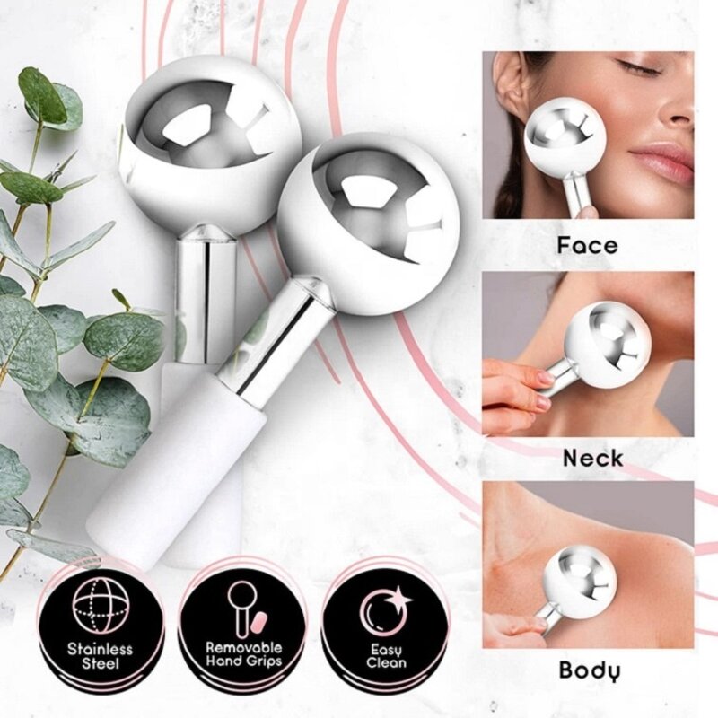 Ice Facial Roller Mold - Hot Sale Reusable Beauty Stainless Steel Ice Stick Ice Globes