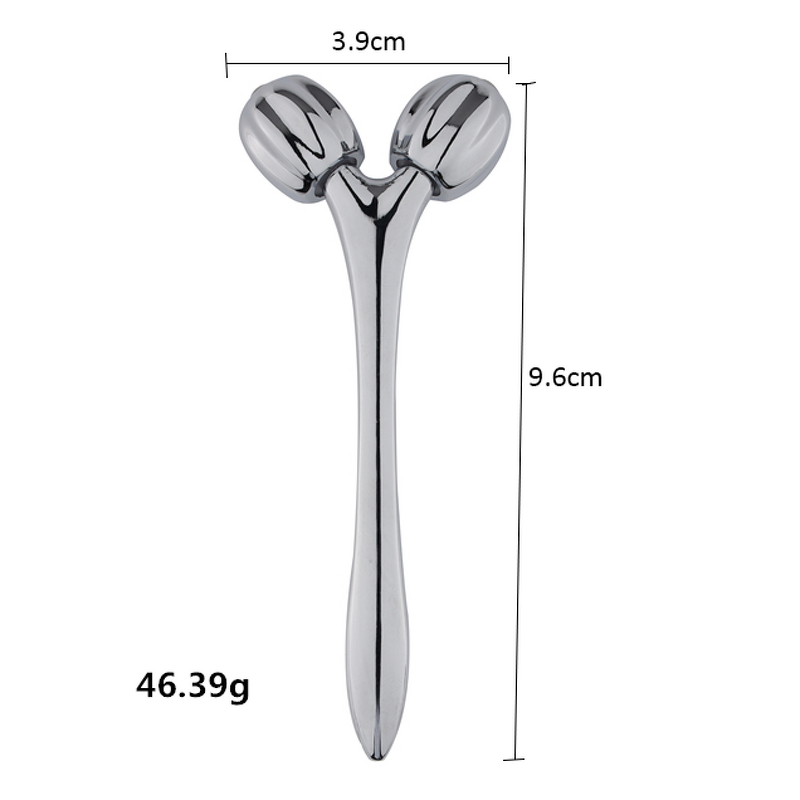 Mini 3D Facial Roller - Factory Metal Handheld Slimming Lifting Beauty Massager Tool