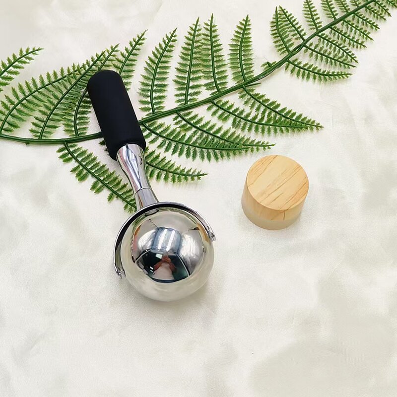 Stainless Steel Cryo Roller - Wholesale Handheld Cooling Face Lifting 360 Rotating Ice Globe
