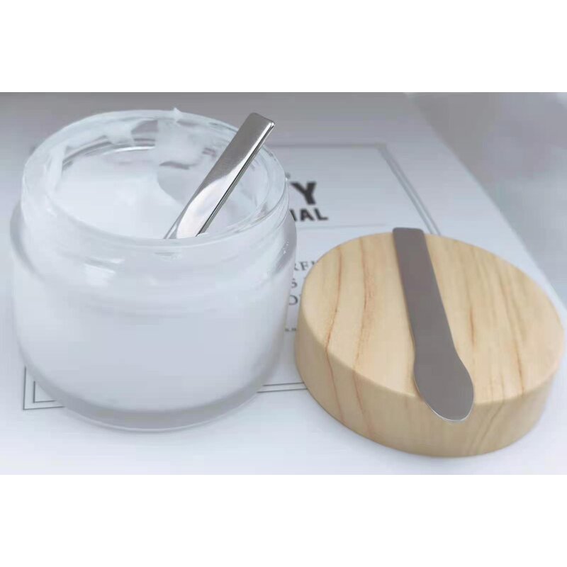 304 Cream Scoop - OEM Factory Stainless Steel Foundation Skincare Makeup Spoon Spatula