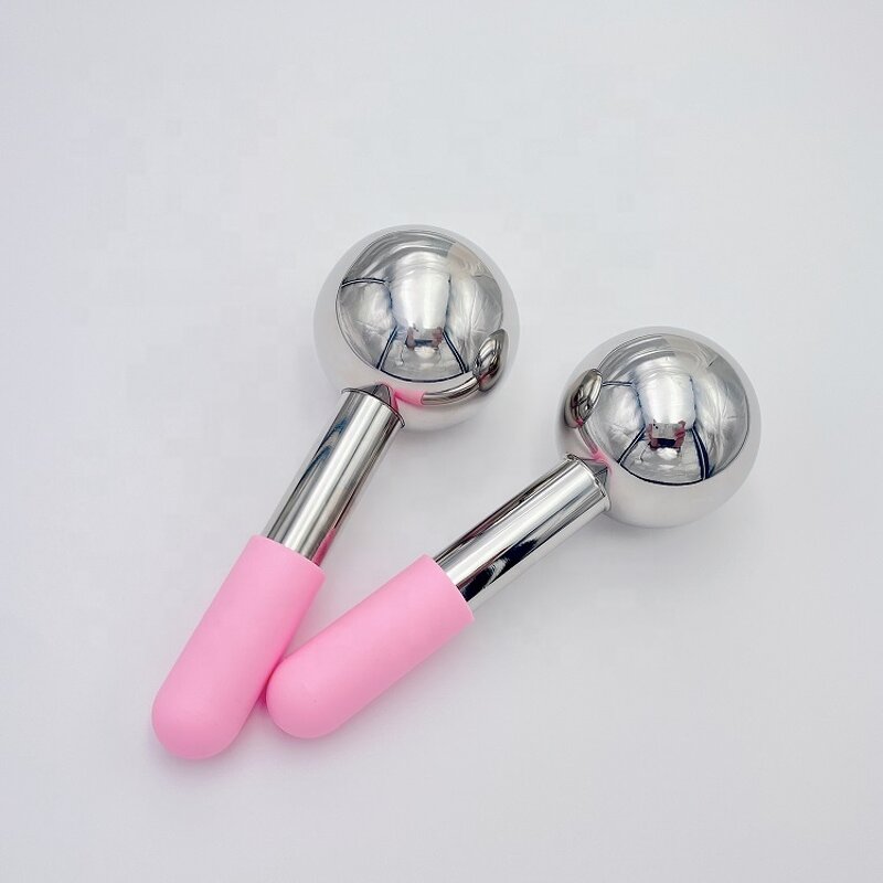 Facial Ice Globes - 2024 Hot Selling Stainless Steel Metal Cryo Cooling Firming Tool