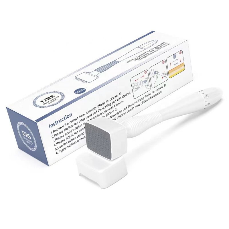 Derma Roller Stamp - New Wrinkle Remover 140 Needles High Quality Micro Infusion Tool