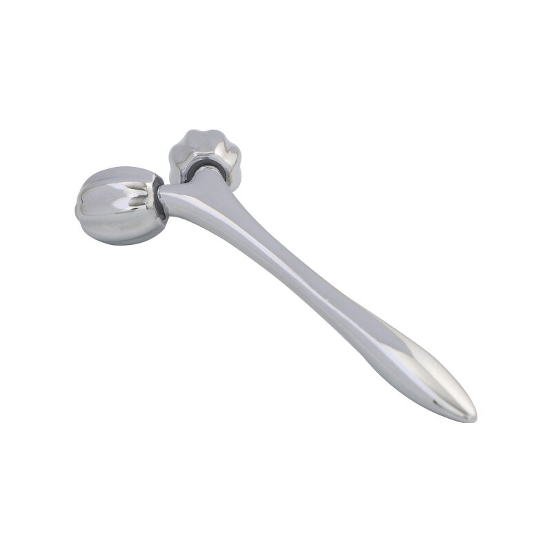 Mini 3D Facial Roller - Factory Metal Handheld Slimming Lifting Beauty Massager Tool