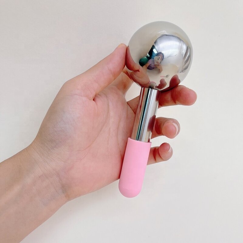Facial Ice Globes - 2024 Hot Selling Stainless Steel Metal Cryo Cooling Firming Tool