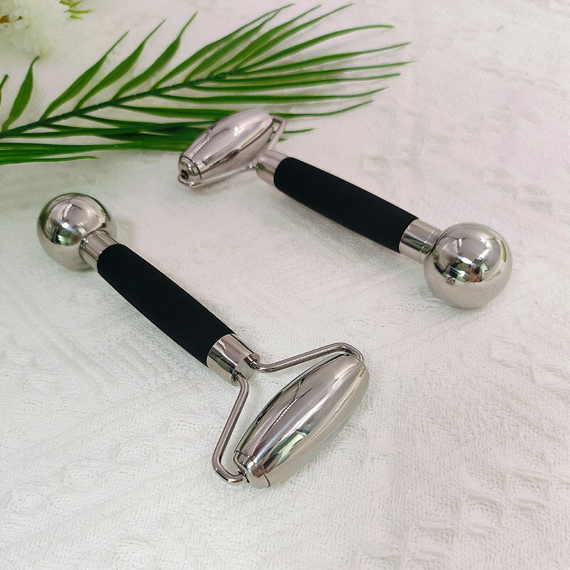 Stainless Steel Cryo Roller - New Arrival Cooling Jade Massage Skin Rejuvenation Puffiness Tool