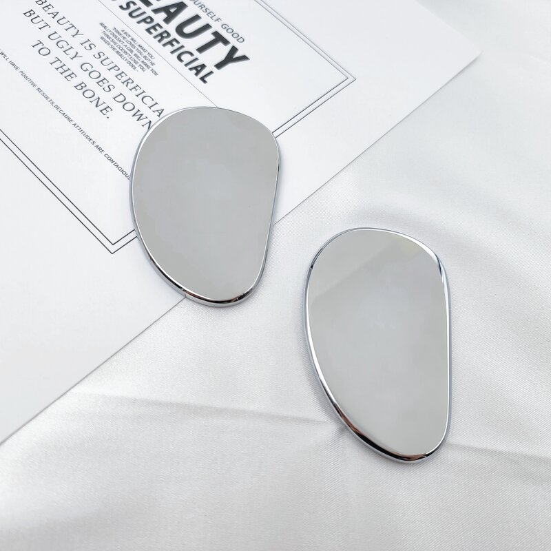 Stainless Steel Gua Sha - Skin Care Tool Facial Body Massage Metal Scrapping Plate