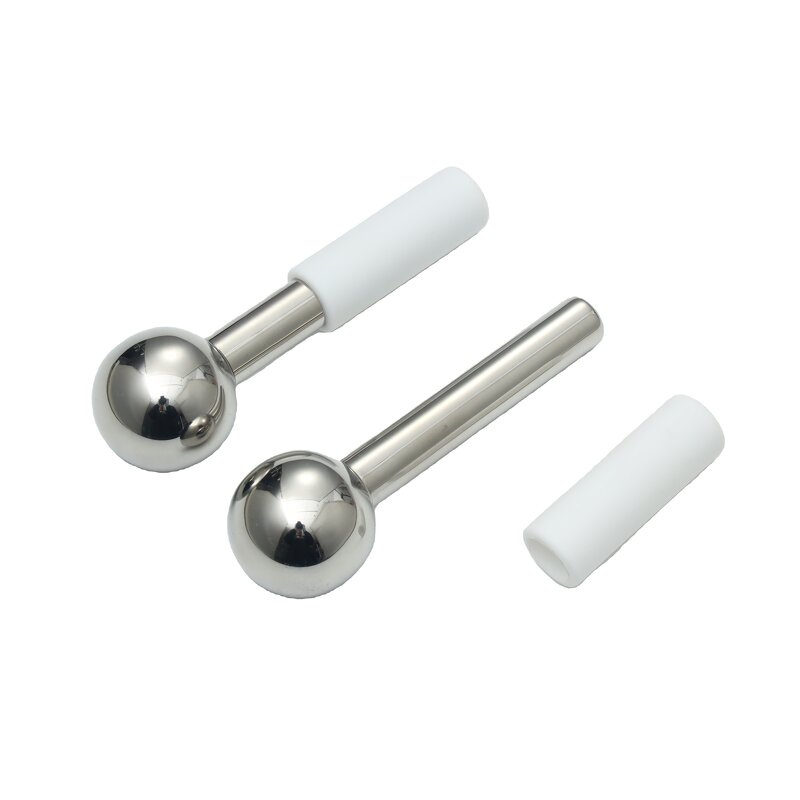 30MM Metal Ice Globes - Mini Custom Cooling Cryo Sticks Face Eye Massage Stainless Steel