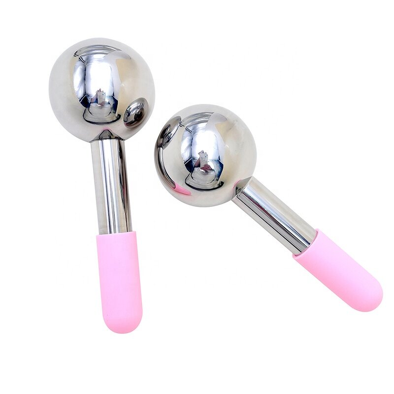 Facial Ice Globes - 2024 Hot Selling Stainless Steel Metal Cryo Cooling Firming Tool