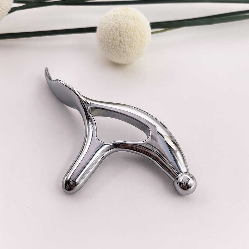 Triangular Gua Sha Board - New Arrival Metal Sparrow Shape Ergonomic Scraping Massage Tool