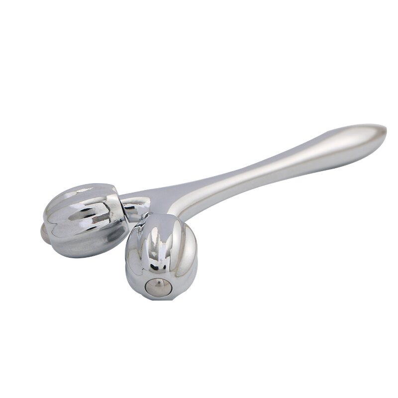 Mini 3D Facial Roller - Factory Metal Handheld Slimming Lifting Beauty Massager Tool