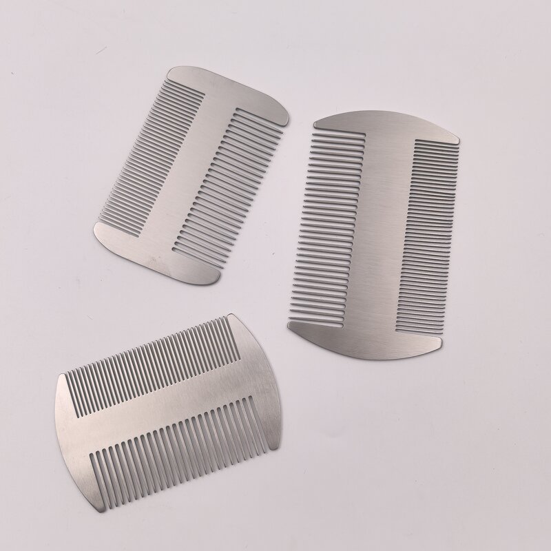 Stainless Steel Hair Comb - OEM Manufacturer 304 Metal Scalp Massager Home Use Hair Care