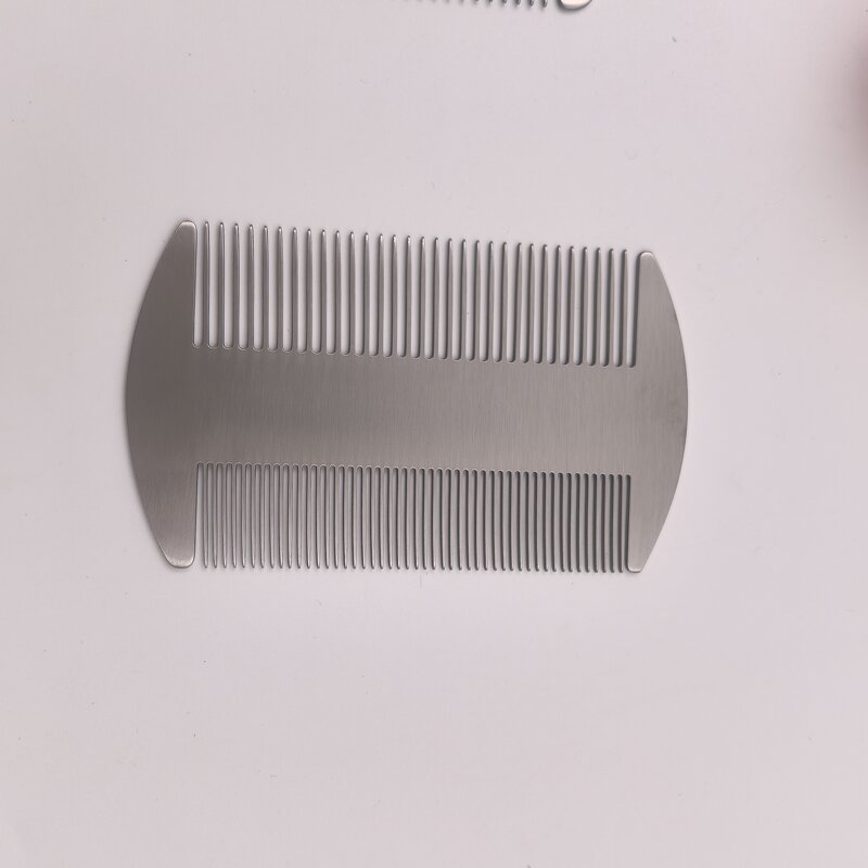 Stainless Steel Hair Comb - OEM Manufacturer 304 Metal Scalp Massager Home Use Hair Care