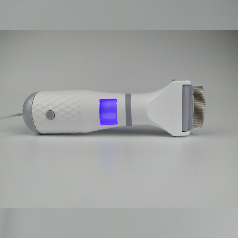 Electric Lice Comb - Vacuum Flea Remover Head Lice Treatment Eliminate Portable Cleaner