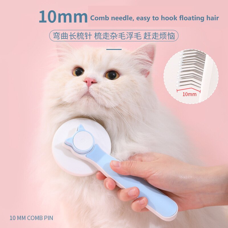 Pet Hair Removal Comb - 2025 Hot Sale Cat Dog Brush Hair Remover Scraper Grooming Tool