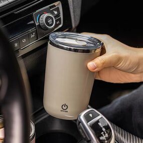 Rechargeable Stirring Cup - New Portable Stainless Steel Magnetic Electric Coffee Mixing