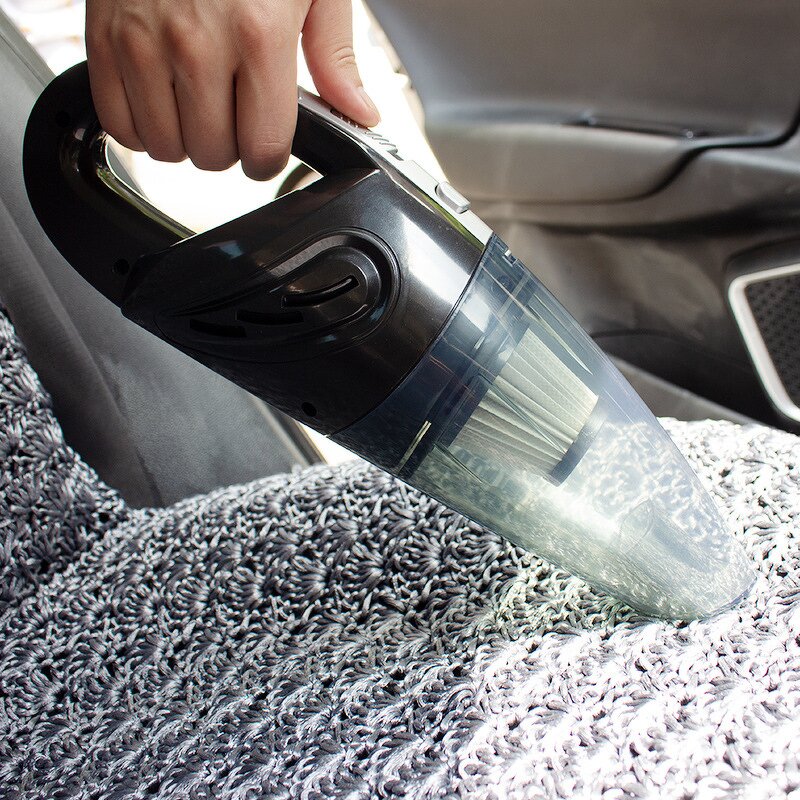 Automatic Car Vacuum - Wet Dry Strong Suction Portable Cleaning Tool for Car and Home Use