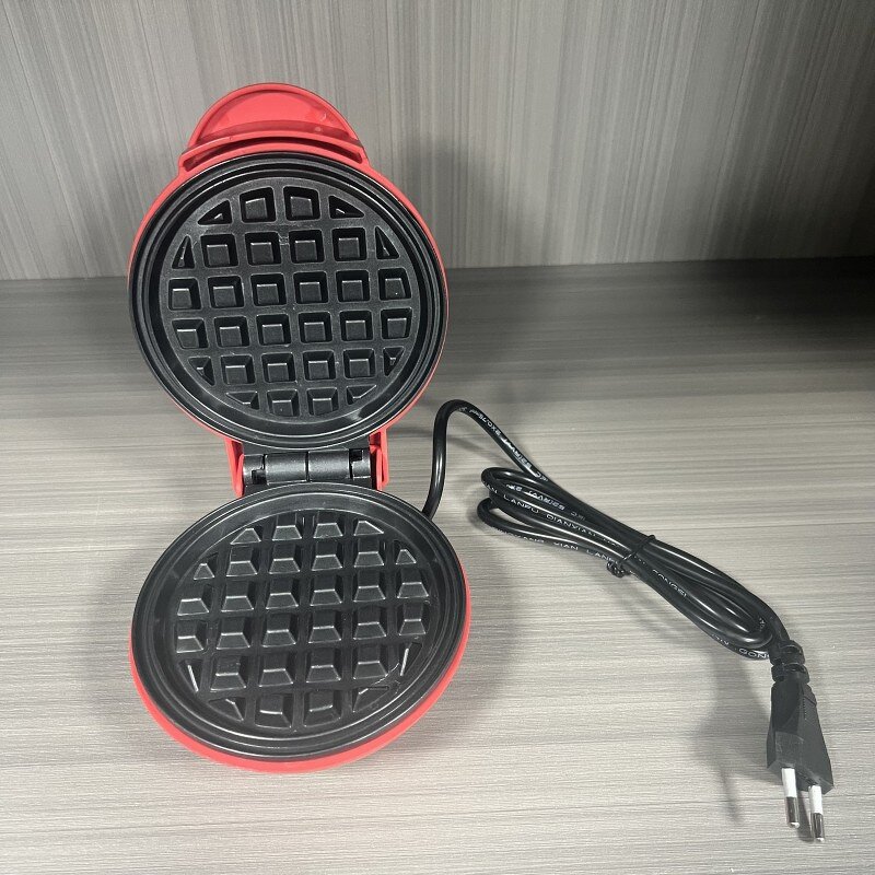 Mini Waffle Maker - Non Stick Breakfast Machine Home Cooking Children's Dessert Electric