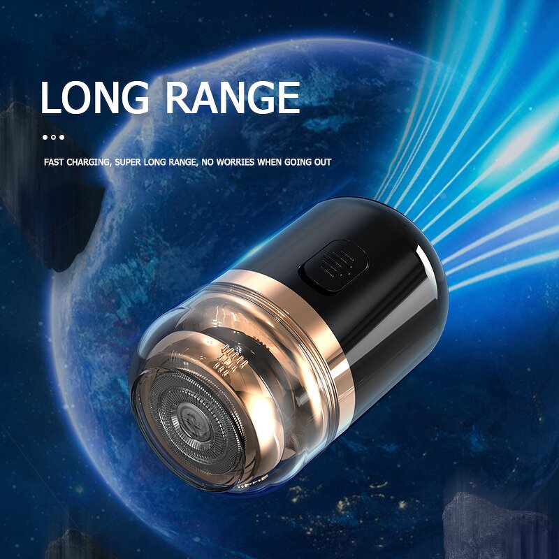 2 in 1 Capsule Shaver - USB Charging Multifunctional Nose Hair Trimmer Portable Washable