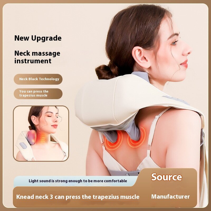 Massage Robot Body - Wholesale Oblique Square Cervical Hot Compress Neck Shoulder Musical