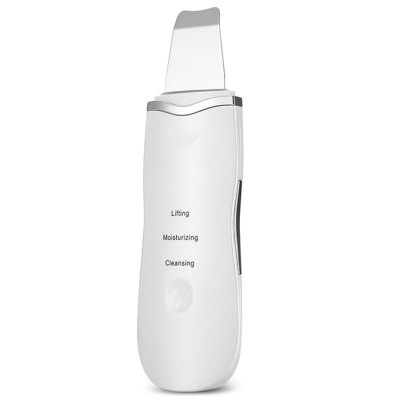 Ultrasonic Facial Cleanser - Deep Cleaning Peeling Shovel Pore Cleaner Skin Scrubber Tool