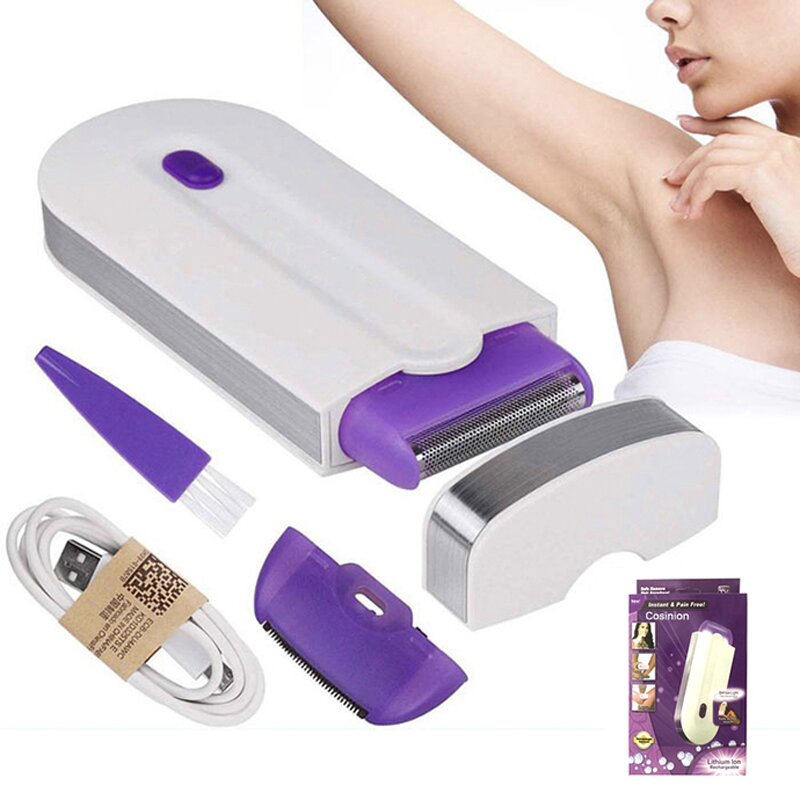 Women's Epilator Shaver - USB Rechargeable Portable Body Face Leg Bikini Lip Depilator