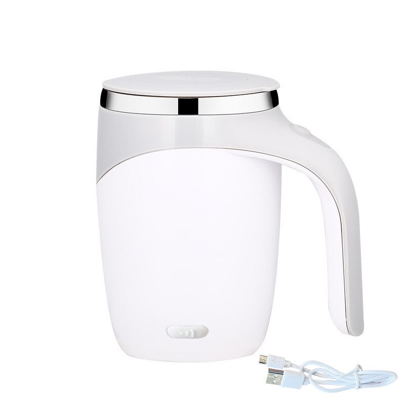 Self Stirring Magnetic Mug - USB Stainless Steel Temperature Difference Coffee Blender Mixer