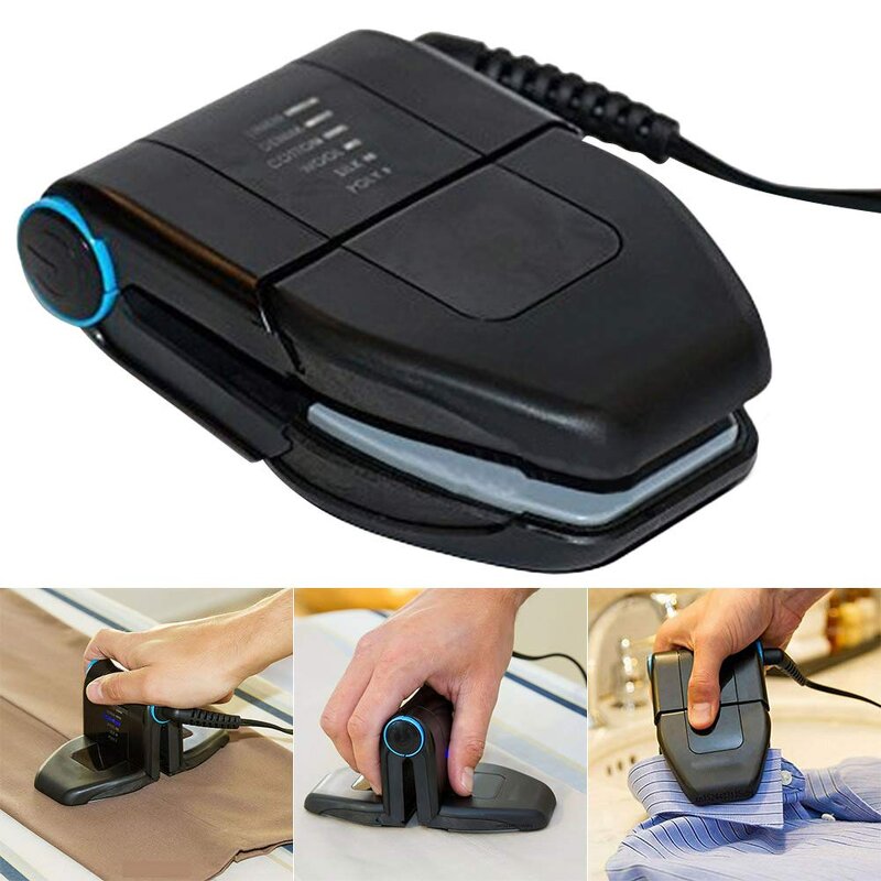 Mini Electric Travel Iron - Drop Shipping Portable Folding Dry Steam Household Hotel Use
