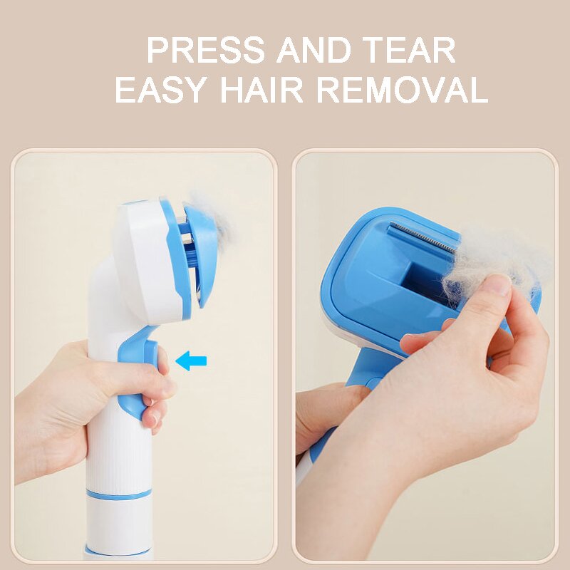 6 in 1 Pet Grooming Kit - Electric Hair Vacuum Cleaner 1 Year Warranty Dog Cat Accessory