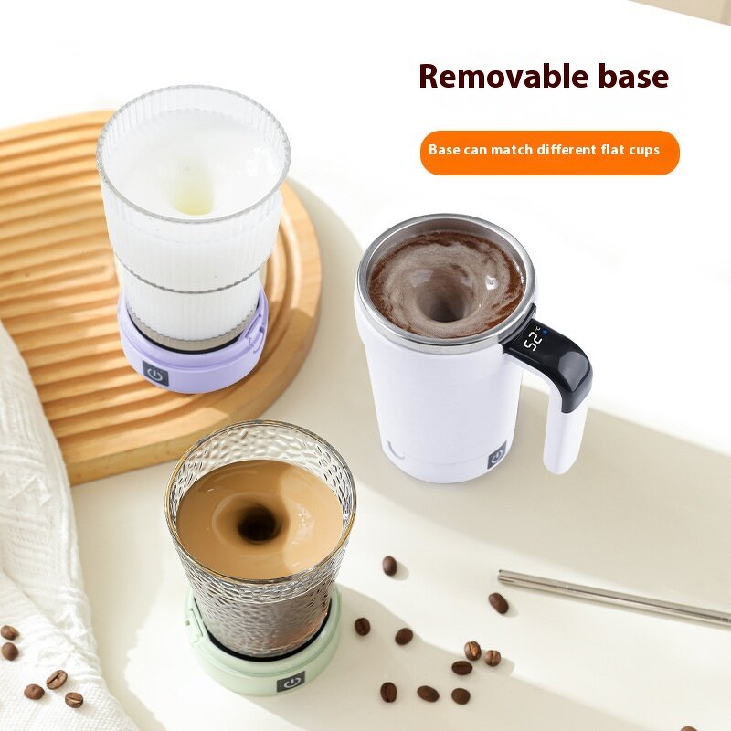 USB Mixing Cup - Cross-Border Stainless Steel Coffee Milkshake Protein Shake Automatic