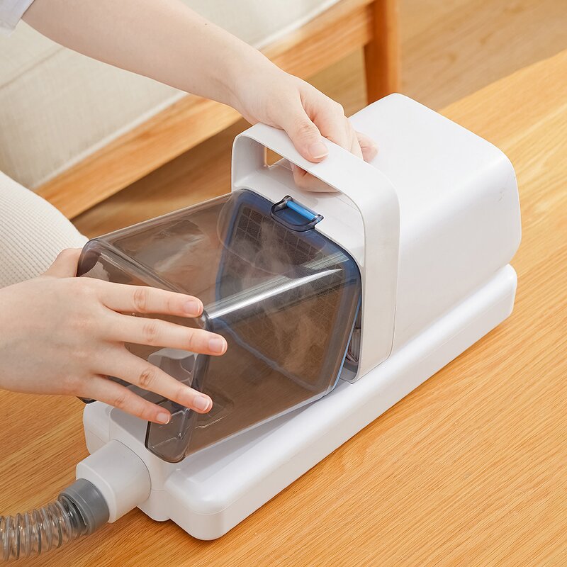 6 in 1 Pet Grooming Kit - Electric Hair Trimmer Vacuum Suction Dog Cat Brush Cleaner