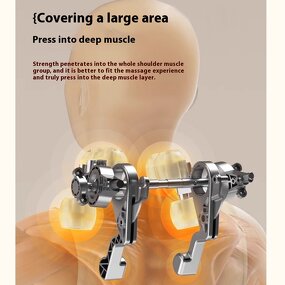 Massage Robot Body - Wholesale Oblique Square Cervical Hot Compress Neck Shoulder Musical