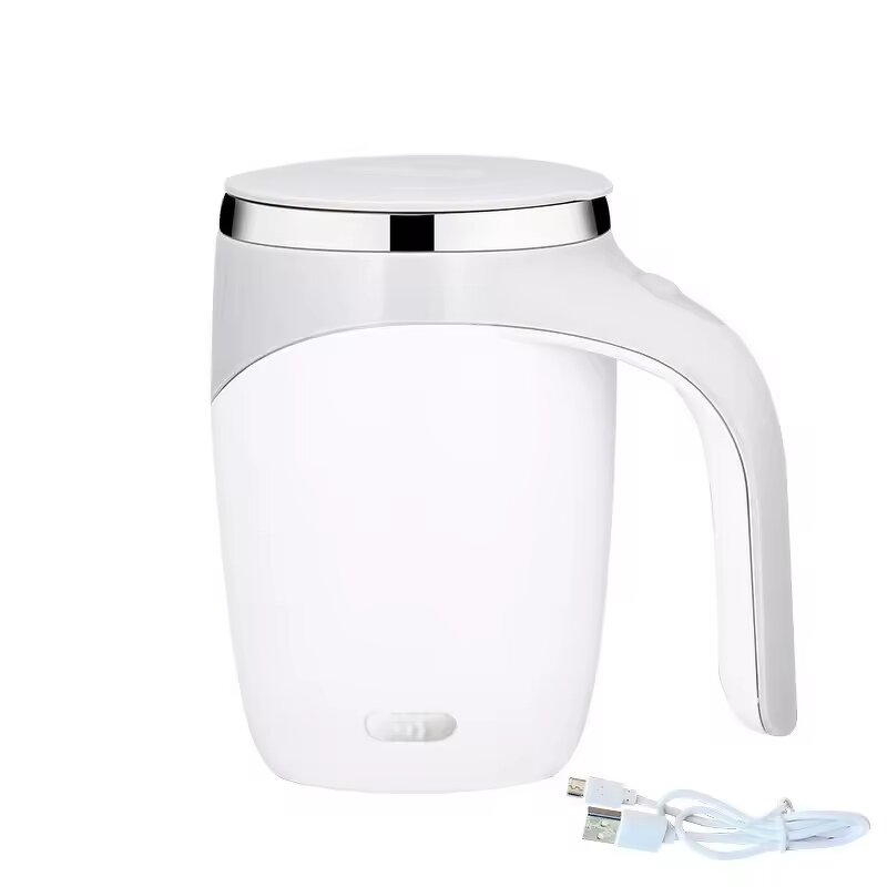 Self Stirring Magnetic Mug - USB Stainless Steel Temperature Difference Coffee Blender Mixer