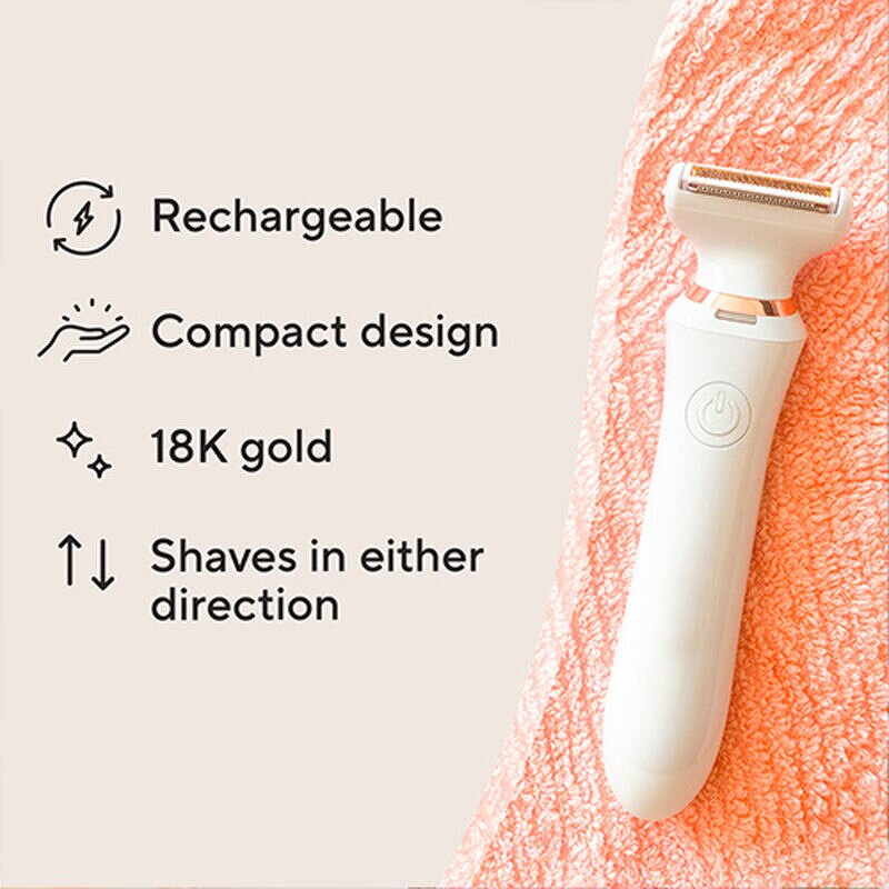 3-In-1 Electric Hair Remover - Rechargeable Fast Shaving with Brush Clean Machine Tool