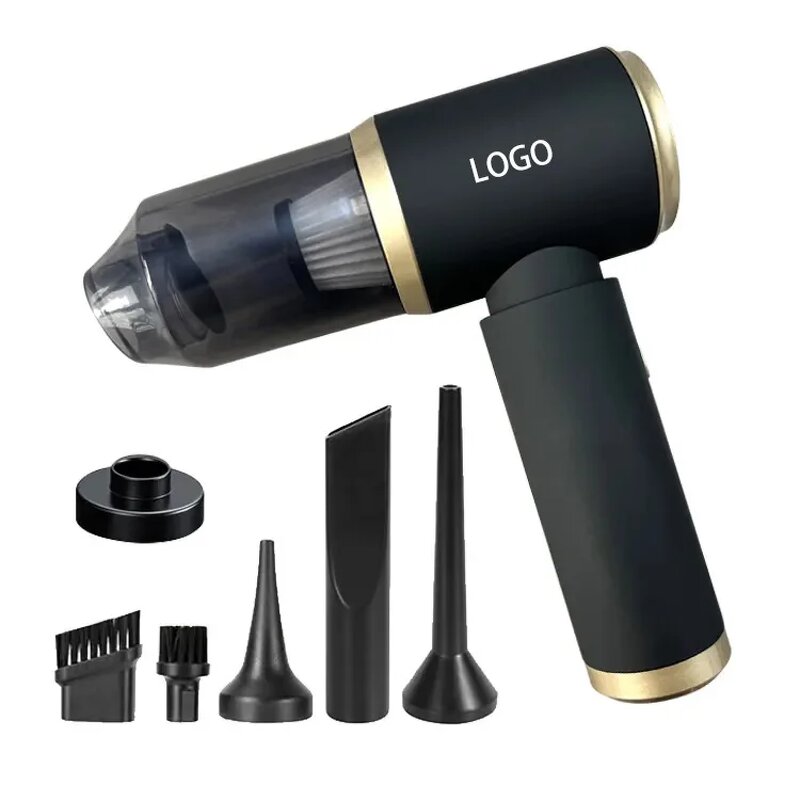 2-in-1 Car Vacuum Cleaner - 60W 3500Pa Wireless 2000mAh Brushless Motor Car Home Desktop