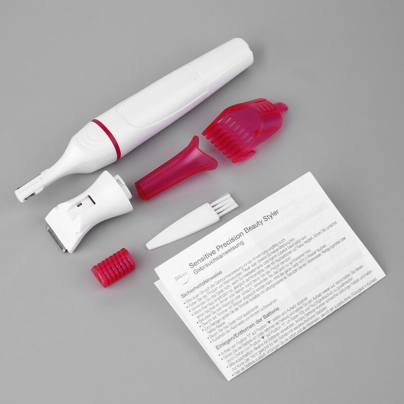 5 in 1 Electric Epilator - Painless Trimmer Eyebrow Nose Body Bikini Facial Hair Removal