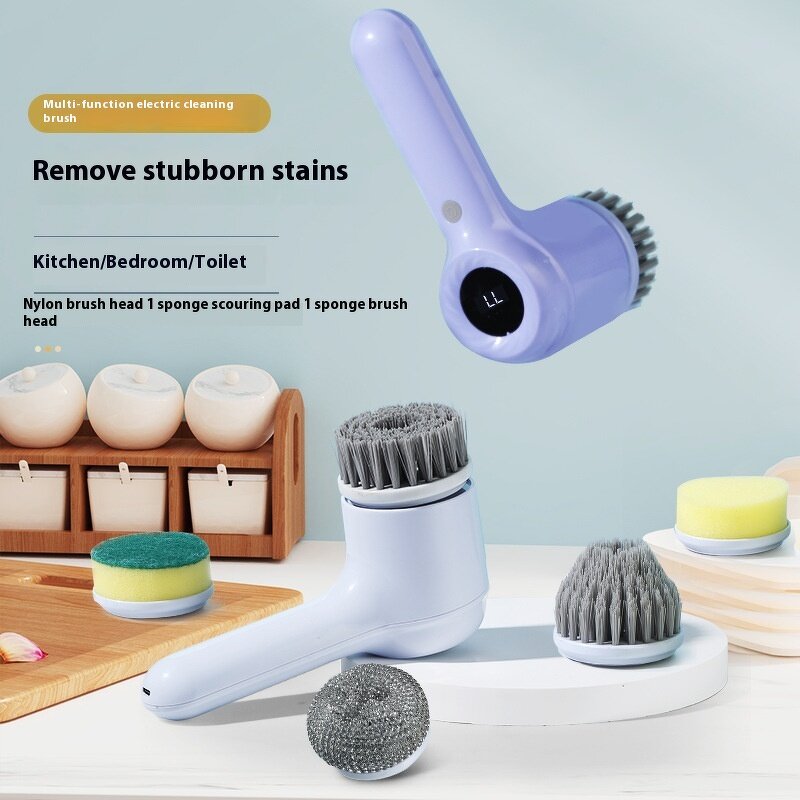 Wireless Steam Cleaner - Multifunctional High Pressure Cleaning Brush Long Runtime Kitchen Bathroom