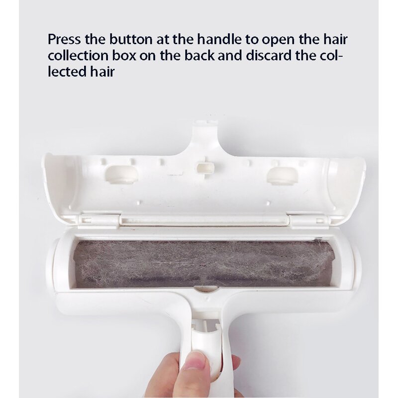 Pet Hair Devouring Roller - Remove Animal Hair Dog Cat Comb Anti Poils Chien Et Chat Tool