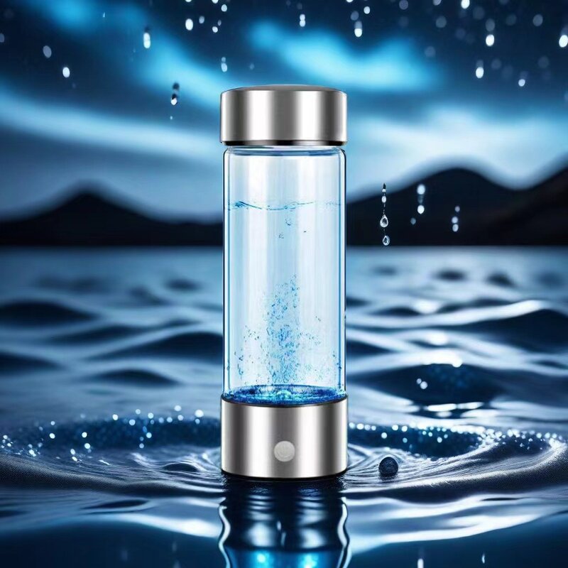 Hydrogen-Rich Water Bottle - Certified 420ml 2025 Portable SPE Ultra Stainless Steel