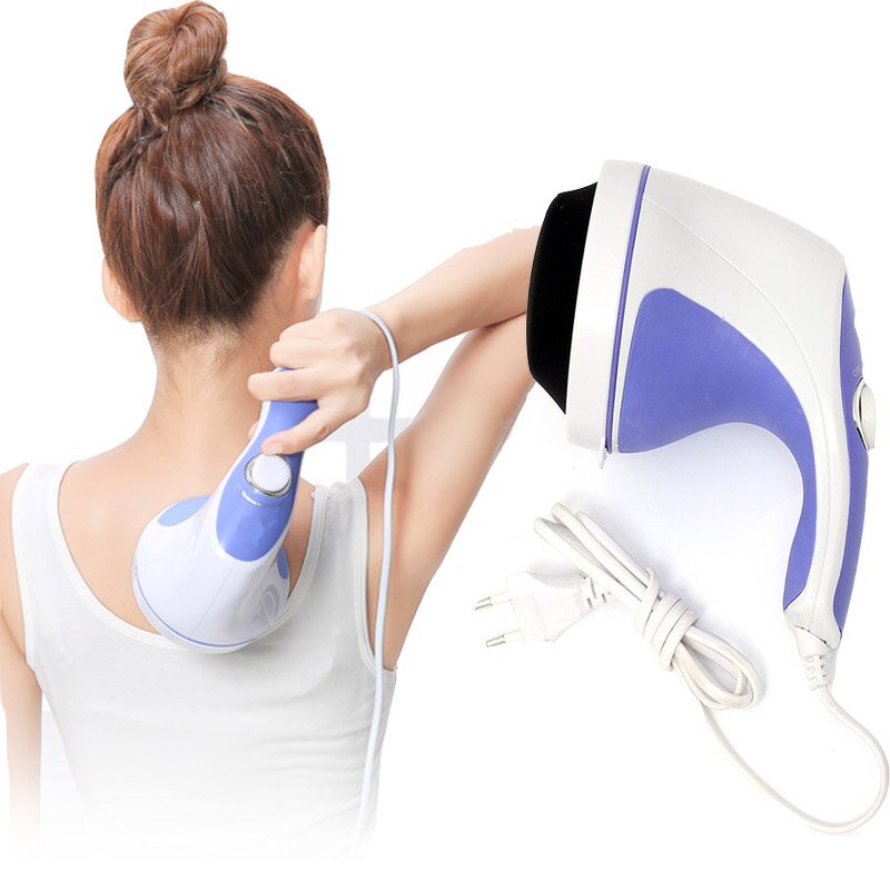 5 Headers Spin Roller - Health Care Body Neck Back Slimming Lose Weight Burn Fat Muscle