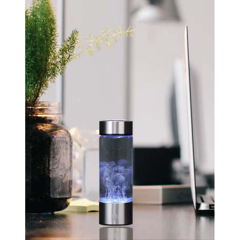 Hydrogen-Rich Water Bottle - Certified 420ml 2025 Portable SPE Ultra Stainless Steel