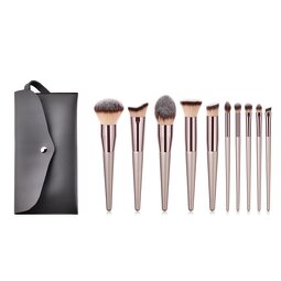 Beauty Tool Factory - Portable Makeup Mirror Set with Brush Collection OEM