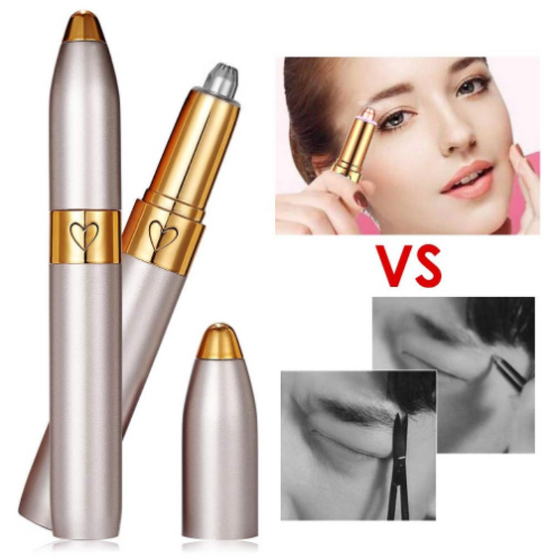 Electric Eyebrow Trimmer - Mini New Design Fashionable Rechargeable Eye Brow Hair Remover